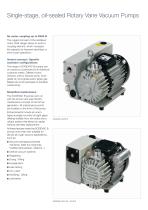 SOGEVAC Rotary Vane  Vacuum Pumps - 3