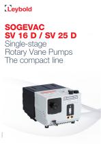 SOGEVAC SV 16 - 25 D - 1