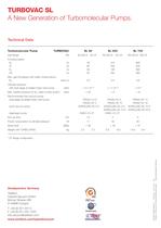Turbomolecular Pumps TURBOVAC SL - 6