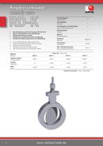 Butterfly valve RD-K-1