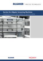 Service for Screening Machines - 1