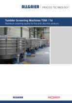 Tumbler Screening Machines TSM / tsi - 1