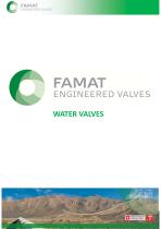 FAMAT Valves for Water Applications (CCW) - 1