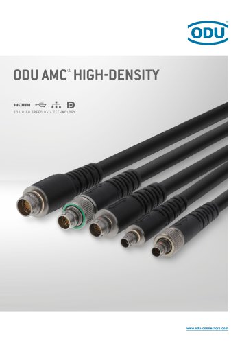 ODU AMC&reg; High-Density &ndash; Catalog