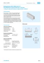 ODU CARD Board-to-Board Connector in 2.54mm size – Catalog-14