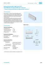 ODU CARD Board-to-Board Connector in 2.54mm size – Catalog-8