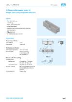 ODU FLAKAFIX Board-to-Wire Connector in 2.54mm size – Catalog-17