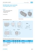 ODU MINI-CARD® Board-to-Board Connector in 1.27mm x 2.54mm size – Catalog-12