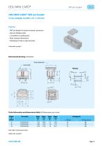 ODU MINI-CARD® Board-to-Board Connector in 1.27mm x 2.54mm size – Catalog-13