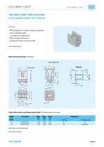 ODU MINI-CARD® Board-to-Board Connector in 1.27mm x 2.54mm size – Catalog-14