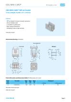 ODU MINI-CARD® Board-to-Board Connector in 1.27mm x 2.54mm size – Catalog-16