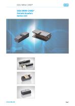 ODU MINI-CARD® Board-to-Board Connector in 1.27mm x 2.54mm size – Catalog-3