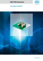 ODU MINI-FLAKAFIX® Board-to-Wire connector in 1.27mm x 2.54mm size – Catalog