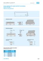 ODU MINI-FLAKAFIX® Board-to-Wire connector in 1.27mm x 2.54mm size – Catalog-8