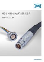 ODU MINI‐SNAP® Series F – Catalog-1