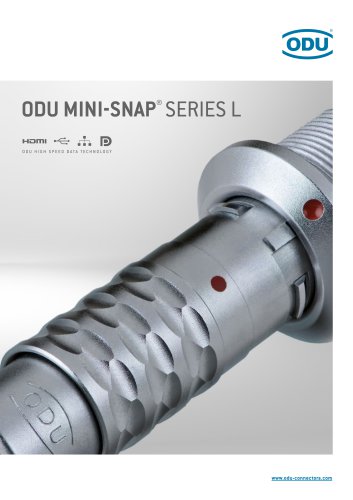 ODU MINI‐SNAP&reg; Series L &ndash; Catalog