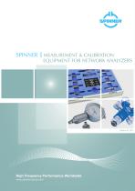 Measurement & Calibration equipment for network analyzers - 1