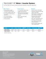 TM4 SUMOTM HP Motor / Inverter System - 2