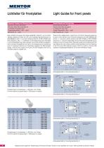 MENTOR Light Guide Systems, SMD-LEDs, THT LEDs - 4
