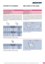 MENTOR Light Guide Systems, SMD-LEDs, THT LEDs - 5