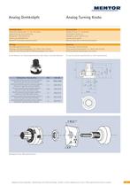 MENTOR Plastic / Metal Knobs · Mechanical Components-5