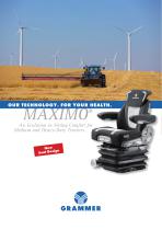 MaxiMo ® Evolution in Sitting Comfort for  Medium and Heavy-Duty Tractors-1