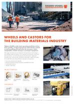 WHEELS AND CASTORS FOR THE BUILDING MATERIALS INDUSTRY-1
