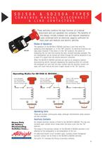 Heavy Duty DC Battery Disconnecting Switches.  ED125, ED250, ED252 & ED402 Types.  SD150A & SD250A Types-3
