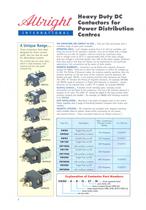 Heavy Duty DC Contactors for Power Distribution Centres SW80, SW82, SW180, SW190, SW200 & SW280 Series of D.C. Contactors-2