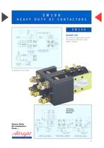 Heavy Duty DC Contactors for Power Distribution Centres SW80, SW82, SW180, SW190, SW200 & SW280 Series of D.C. Contactors-5