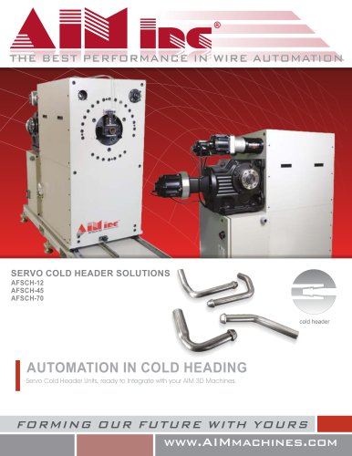 AccuForm Servo Cold Header