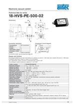 Electronic vacuum switch/Pressure switch - 2