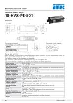 Electronic vacuum switch/Pressure switch - 3