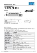 Electronic vacuum switch/Pressure switch - 4