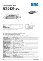 Electronic vacuum switch/Pressure switch - 5