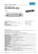 Electronic vacuum switch/Pressure switch - 6