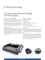 Brochure: PIglide Air Bearing Technology - 3