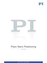 Catalog: PI Piezo Nano Positioning 2014/2015 - 1