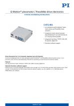 E-872.401 Q-Motion® piezomotor / PiezoMike drive electronics - 1