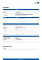 E-872.401 Q-Motion® piezomotor / PiezoMike drive electronics - 2