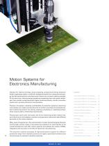 Motion Systems for Electronics Manufacturing - 2