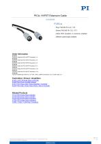 P-203.xx PICA-HVPZT Extension Cable Accessorie - 1