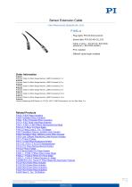 P-892.xx Sensor Extension Cable - 1