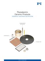 PI Piezoelectric Ceramic Products - 1