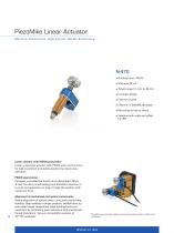 Piezo Mike Linear Actuators - 2