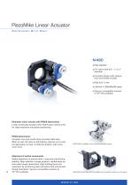 Piezo Mike Linear Actuators - Physik Instrumente - PDF Catalogs ...