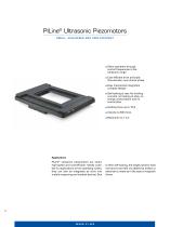 PILine® Ultrasonic Piezomotors - 4