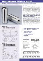 MULTIJECTOR® MRVA and MRVAC-1