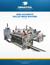 Semiautomatic Rolled Wipes Machine - 1