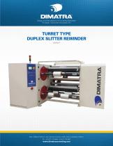 Turret Type Duplex Slitter Rewinder Compact - 1